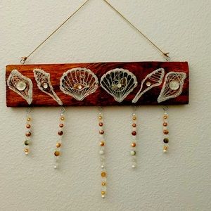 Seashells wall plaque